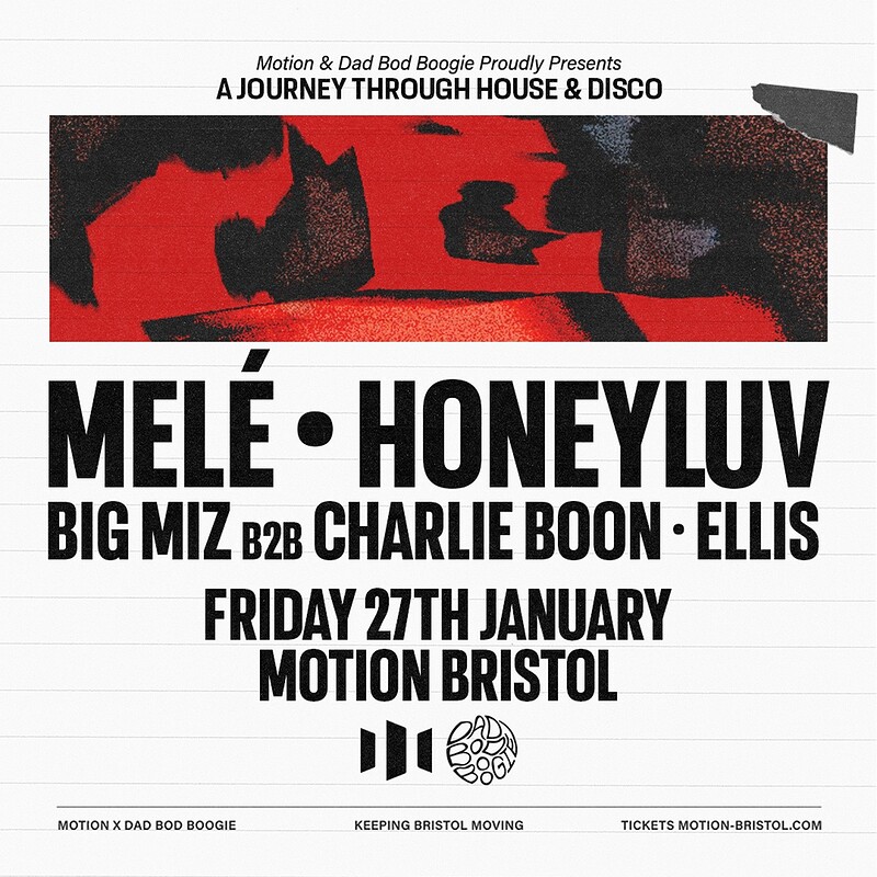 DBB x Motion • Melé, Honeyluv, Big Miz & More at Motion