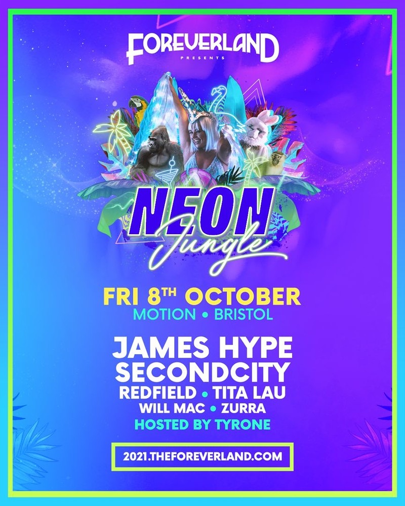 Foreverland Bristol: Neon Jungle Rave at Motion