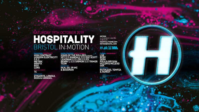 in:Motion 2019 / Hospitality Bristol at Motion
