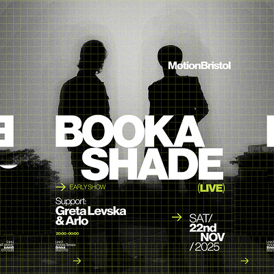 In:Motion presents: MOMENTUM | Booka Shade  + more at Motion
