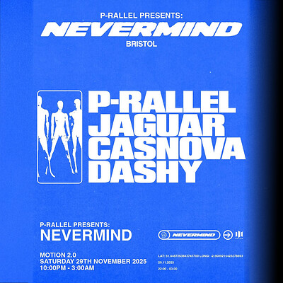 In:Motion presents: MOMENTUM | Nevermind: p-rallel + more at Motion