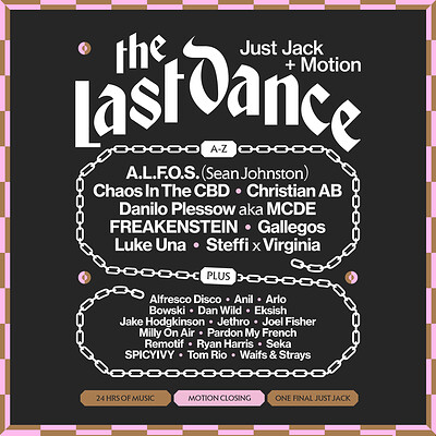 Just Jack x Motion: The Last Dance at Motion