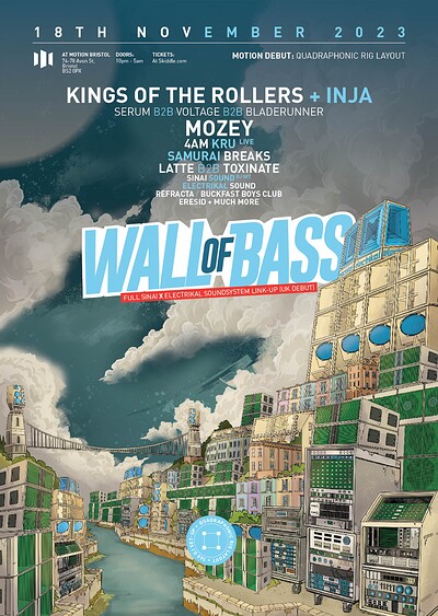 Motion Bristol: Wall of Bass at Motion