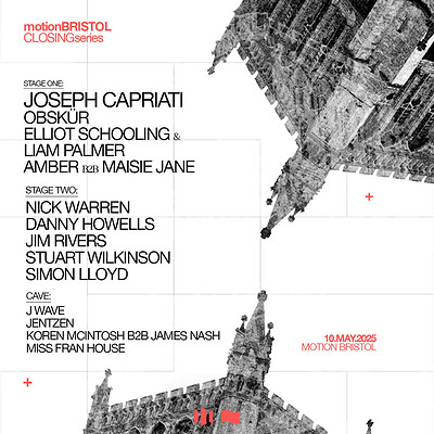 Motion Closing Series: Joseph Capriati, Obskür at Motion