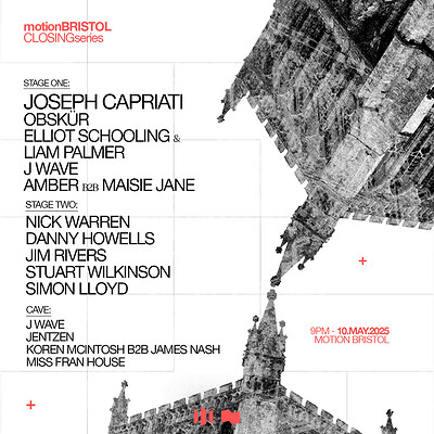 Motion Closing Series: Joseph Capriati, Obskür at Motion