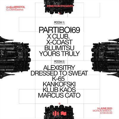 Motion Closing Series: Partiboi69, X CLUB. & more at Motion