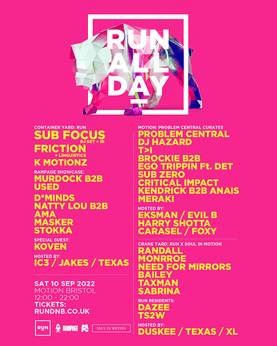 RUN ALL DAY 2022 at Motion