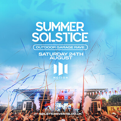 Summer Solstice Outdoor Garage Rave at Motion