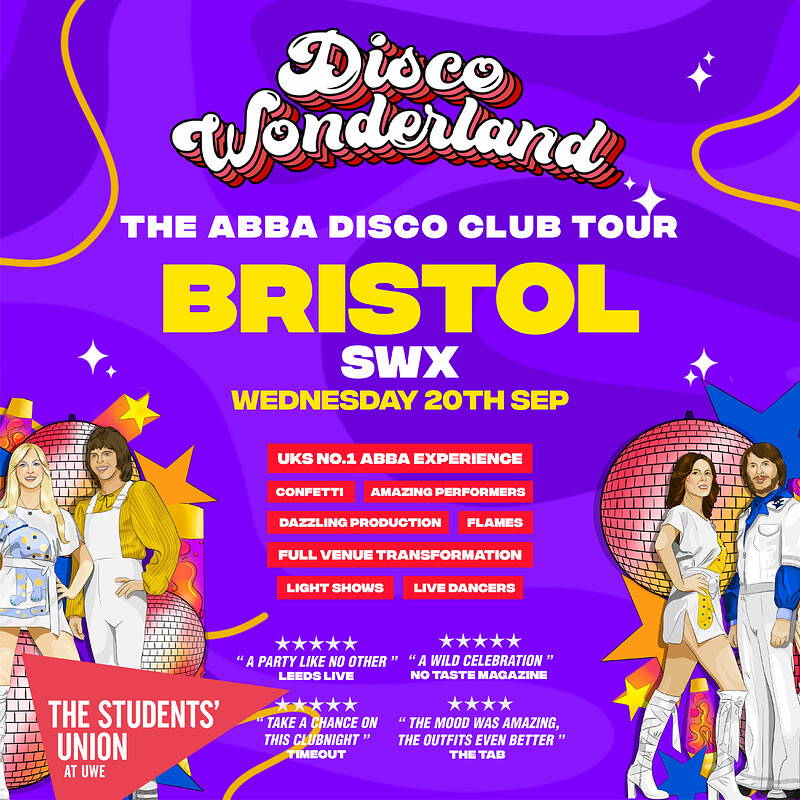 UWE Bristol - ABBA Disco Wonderland at Motion