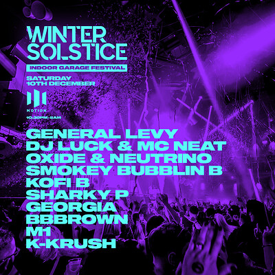 Winter Solstice - Indoor Garage Rave at Motion