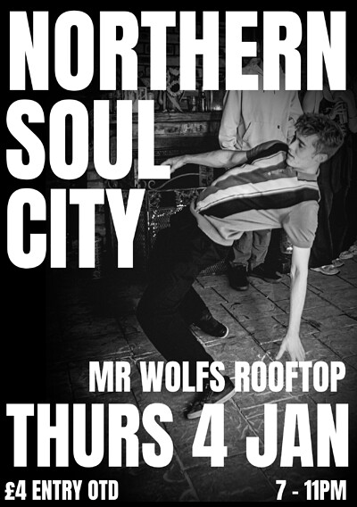 NORTHERN SOUL CITY at Mr Wolfs Rooftop