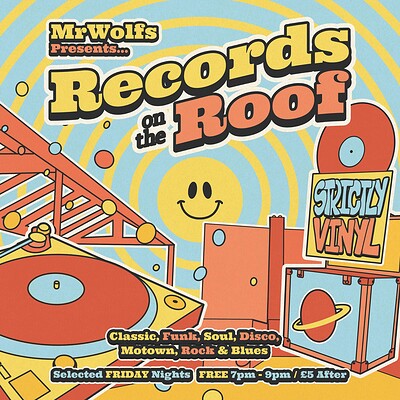 In The Groove at Mr Wolfs Rooftop
