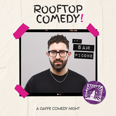 Rooftop Comedy with Sam Picone at Mr Wolfs Rooftop
