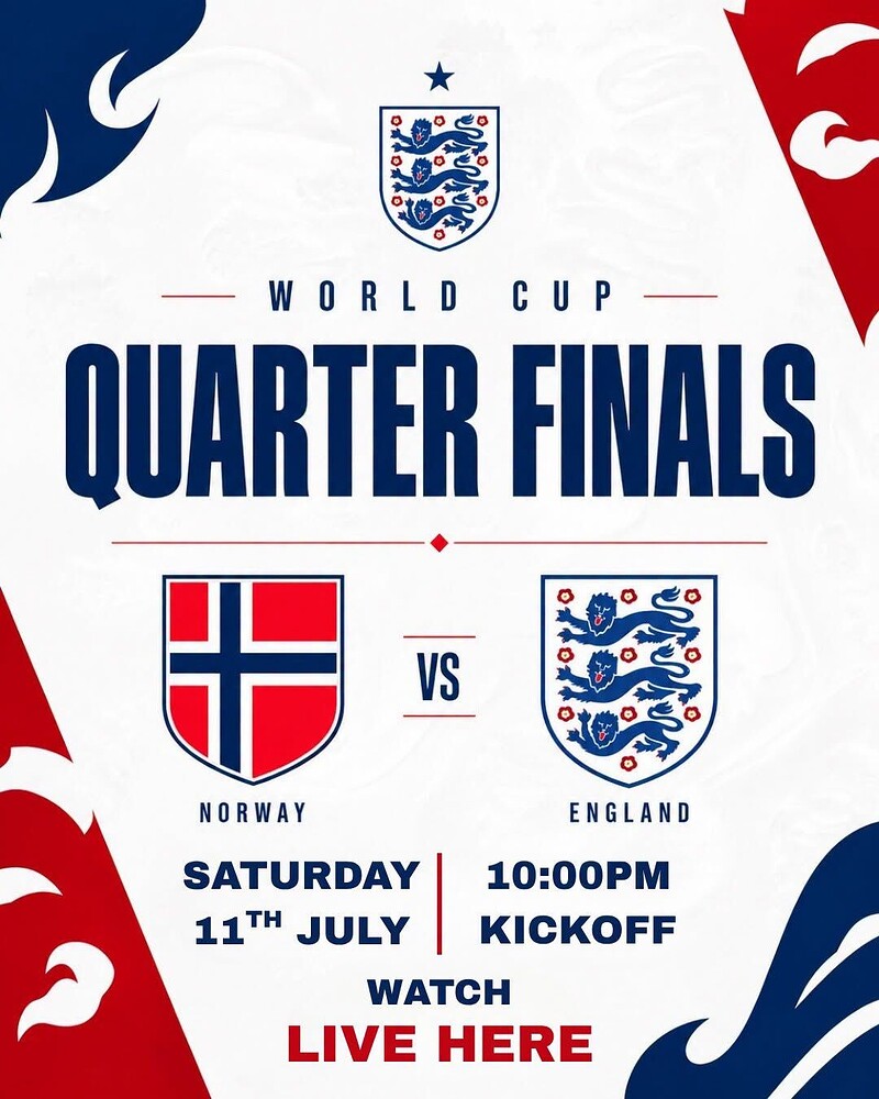 England Vs Norway at Mr Wolfs