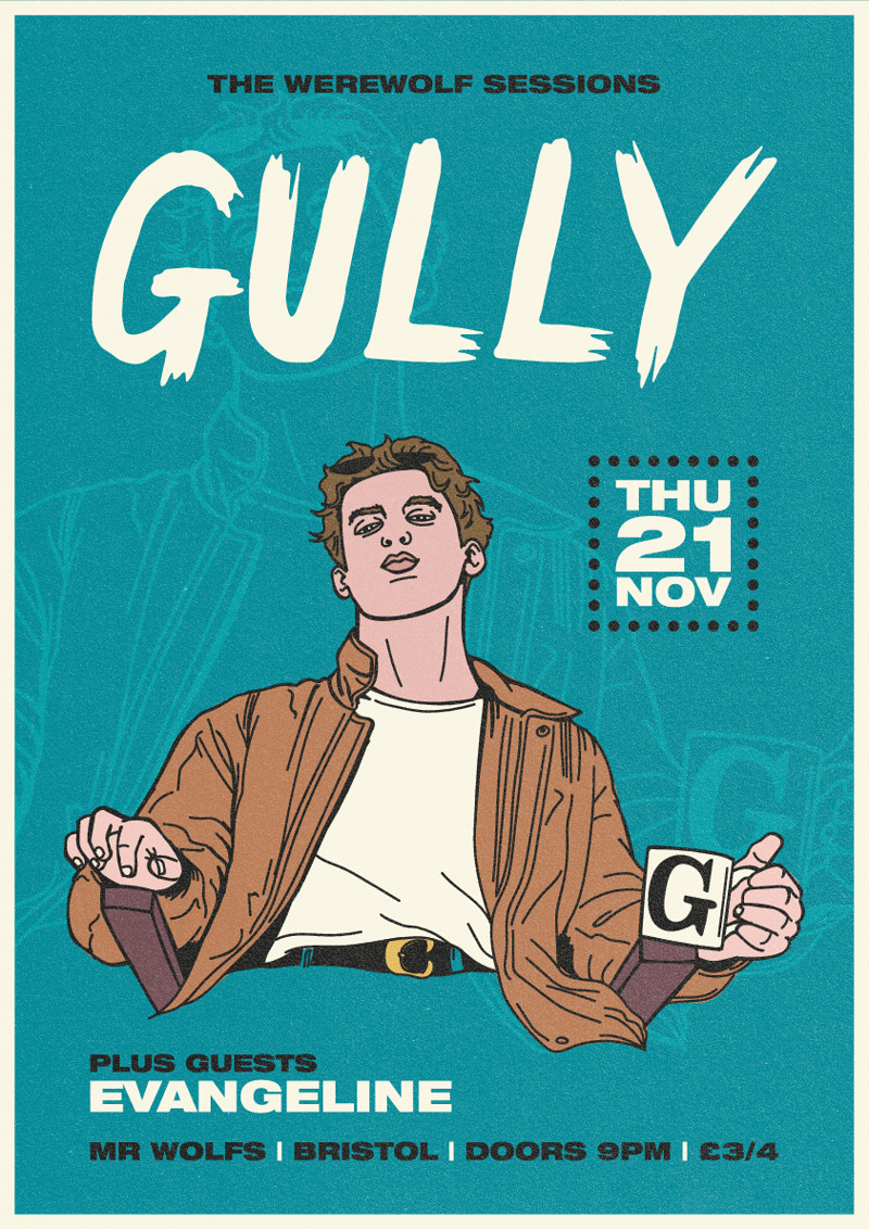 Gully + Evangline at Mr Wolfs