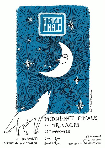 Midnight Finale + OFFCUT + Van Stadens at Mr Wolfs