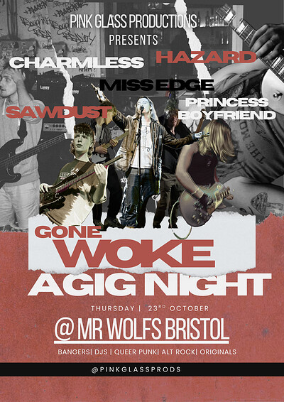 Hazard + charmless + Sawdust + more at Mr Wolfs
