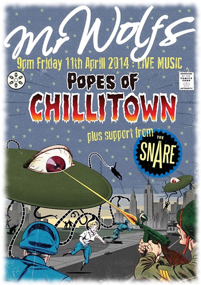 Popes Of Chillitown at Mr Wolfs