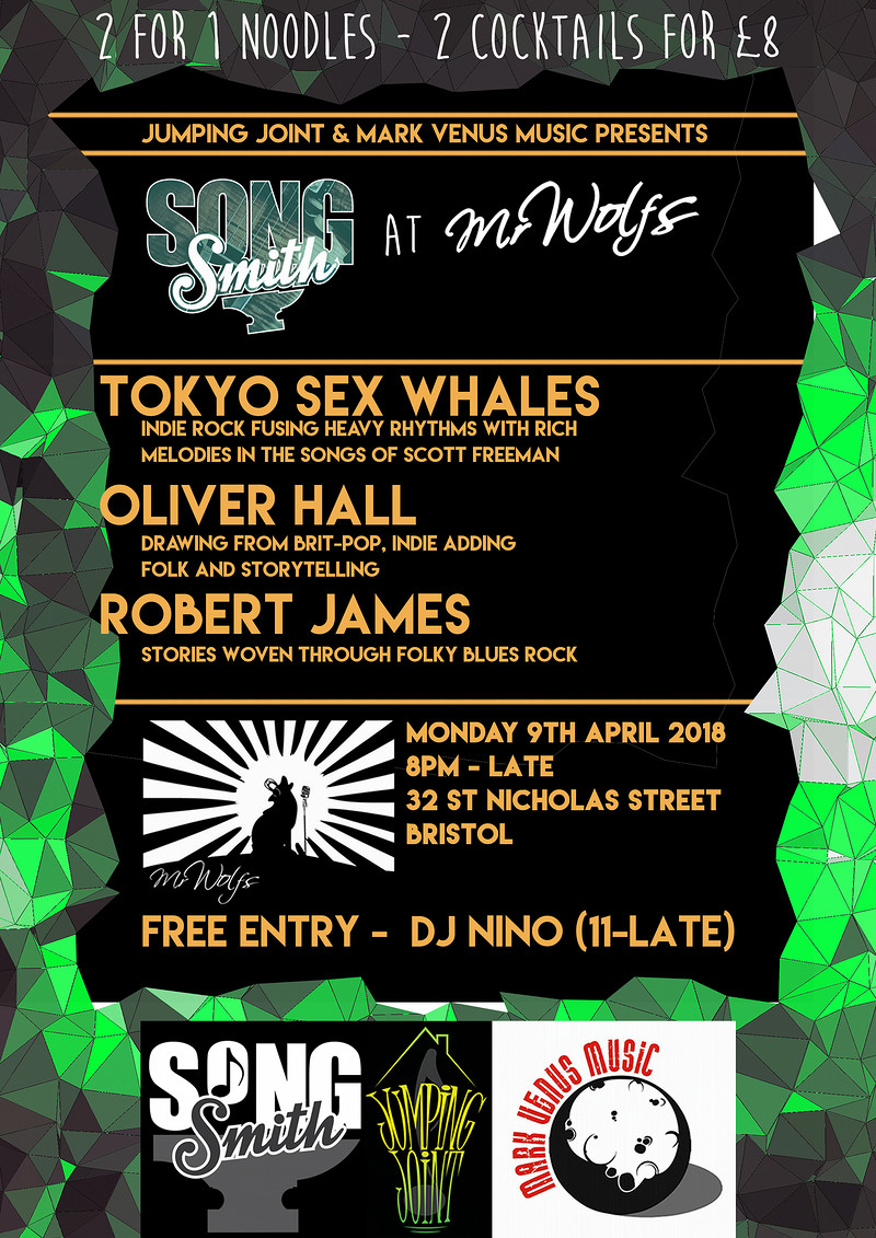 SongSmith ft Tokyo Sex Whale at Mr Wolfs