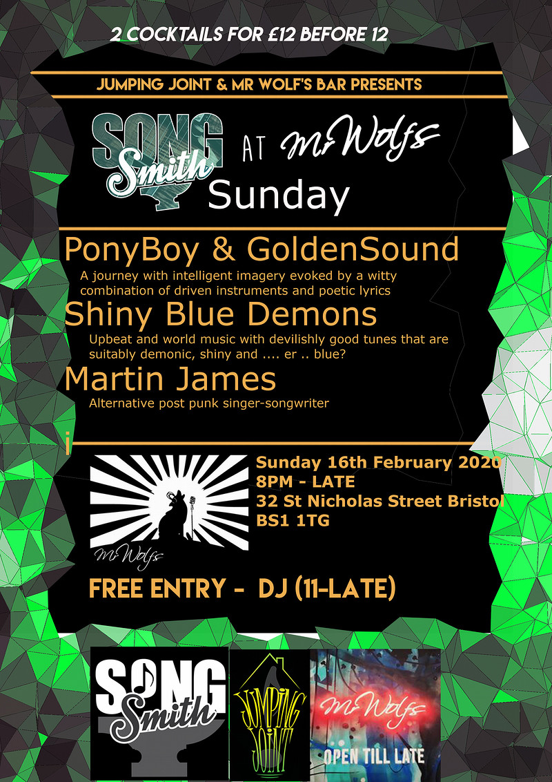 SongSmith Sunday @Mr Wolf's at Mr Wolfs