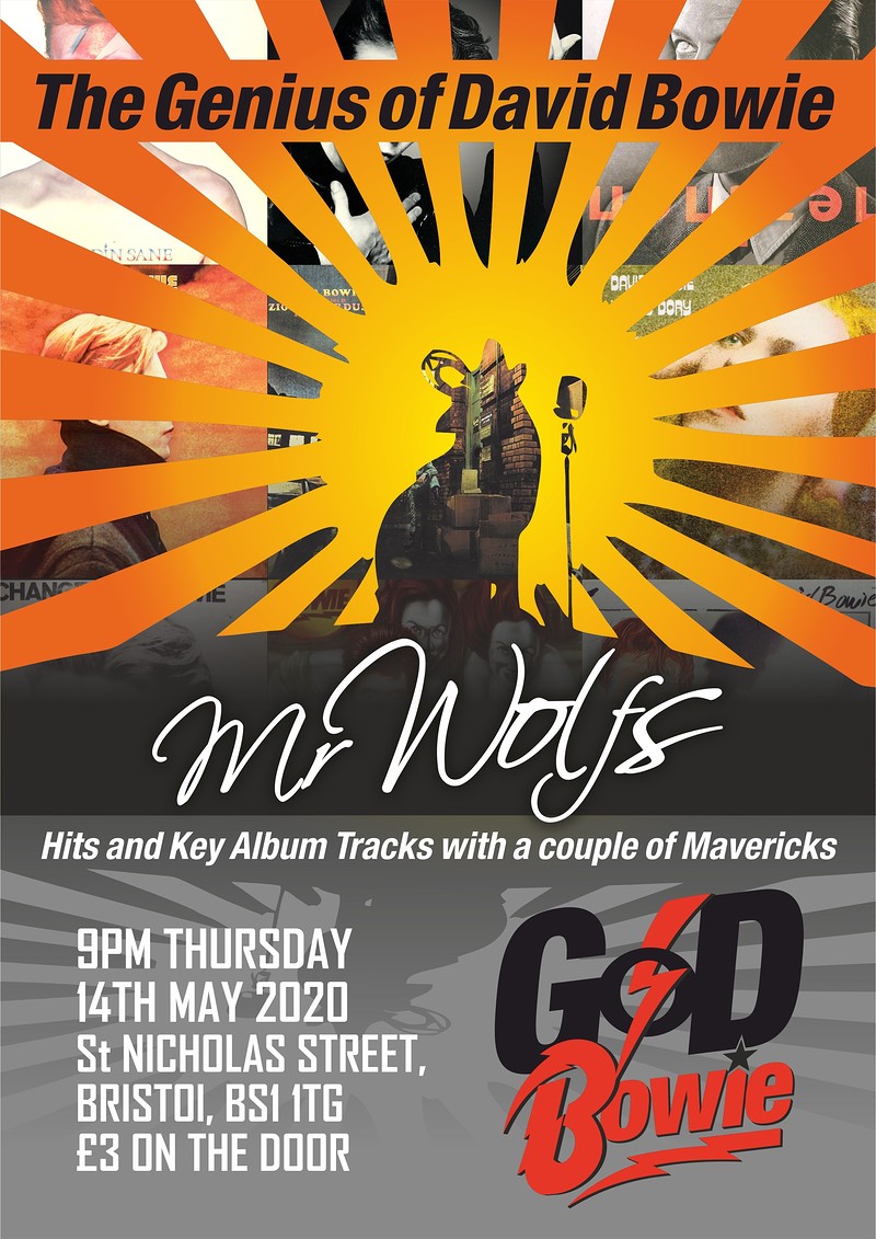 The Genius of David Bowie play @Mr Wolf's at Mr Wolfs