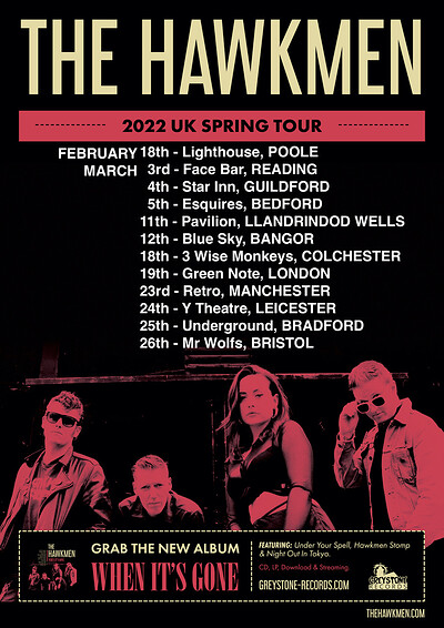 The Hawkmen + Alter Moderns at Mr Wolfs