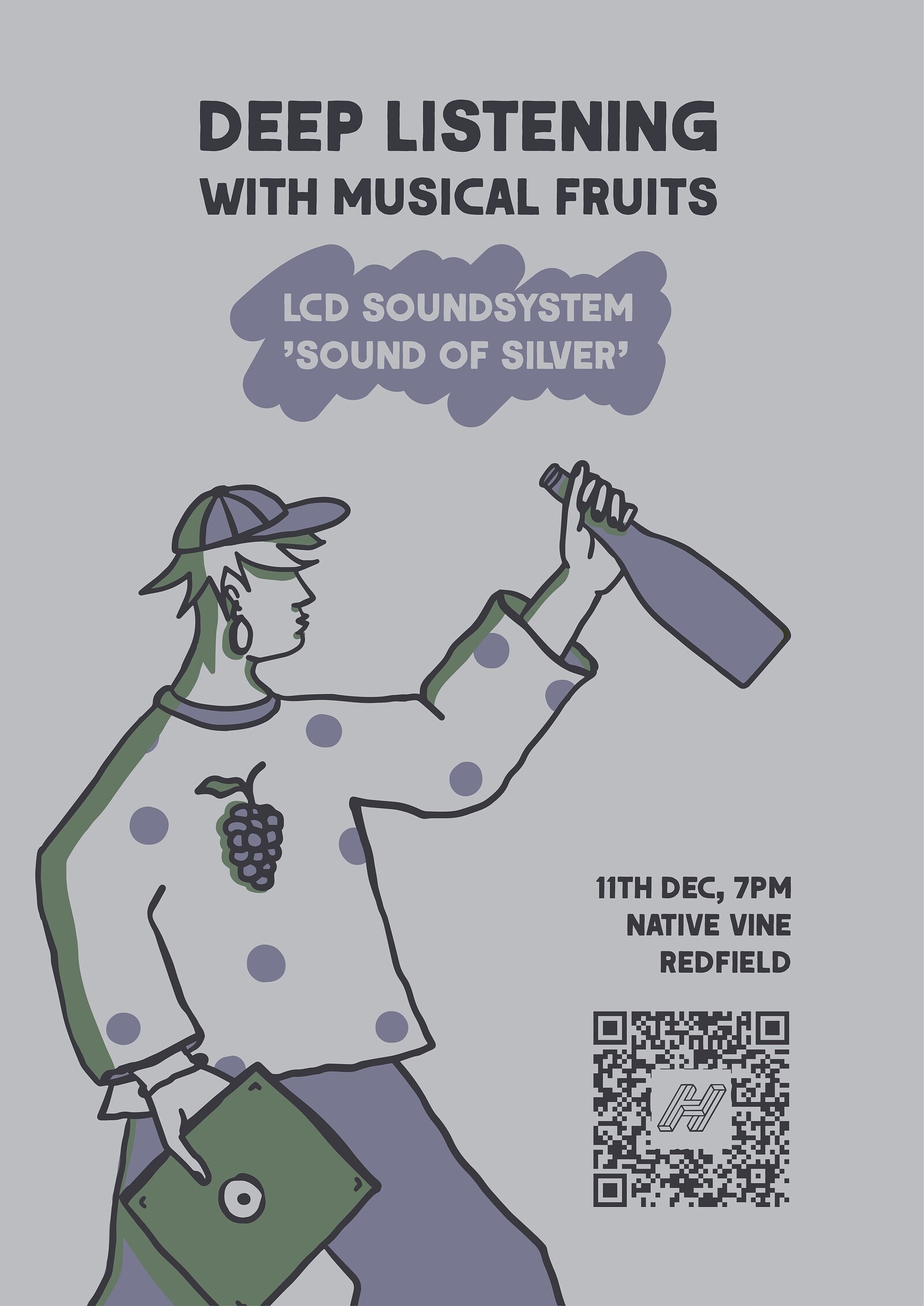 Deep Listening - LCD Soundsystem - Sound of Silver at Native Vine, Church Road, BS5