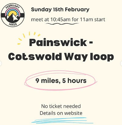 Queer Hiking Bristol: Painswick-Costwold Way Loop at Near Painswick, GL6