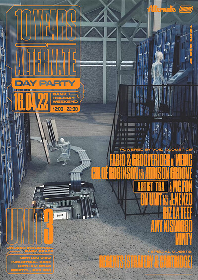 Alternate10 - Industrial Park Day Party at Netham View Industrial Park, BS5 9PQ