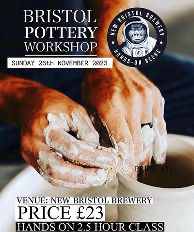 The Wild Pottery at New Bristol Brewery Taproom