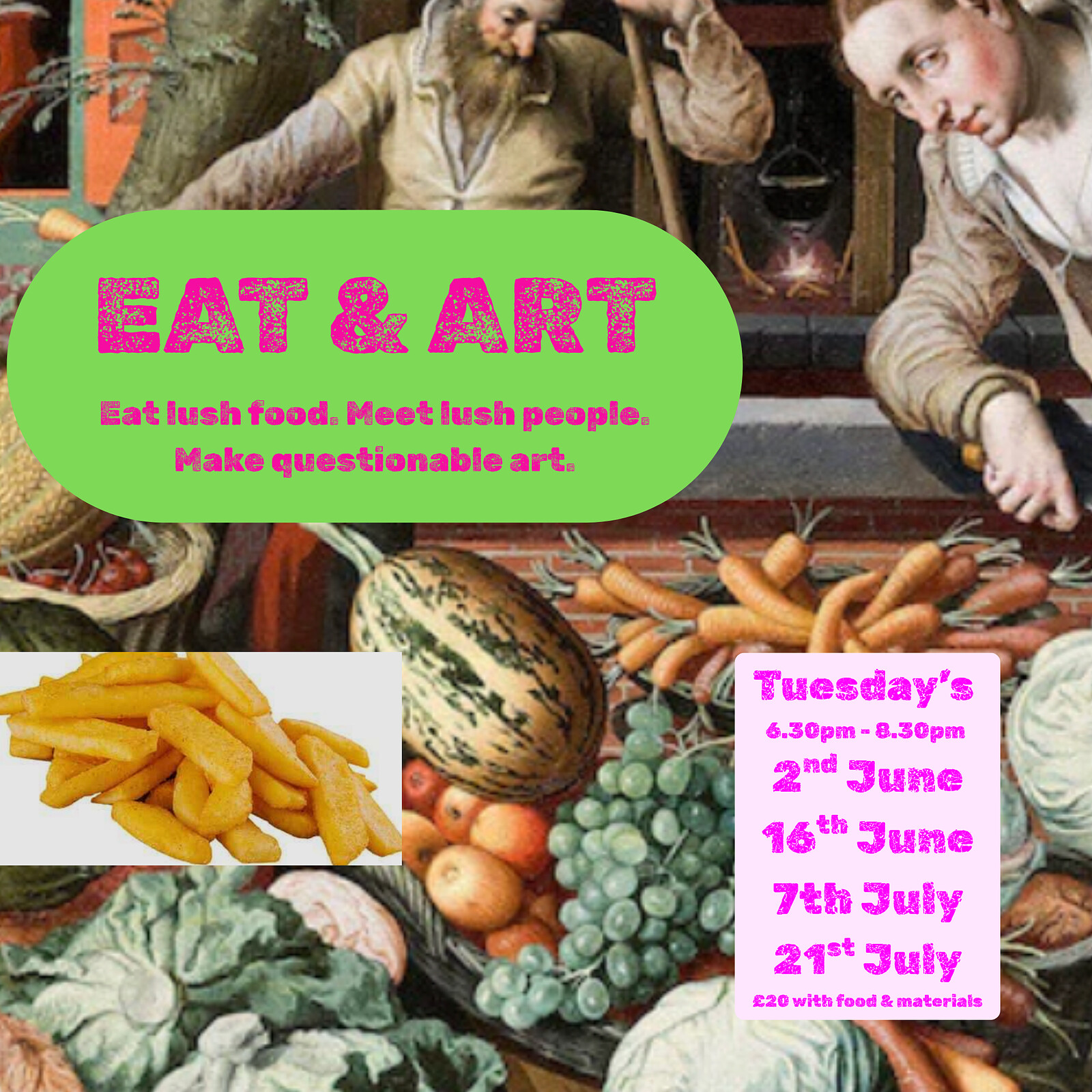 Eat & Art - NEW FORTNIGHTLY GATHERING at No.1 Harbourside