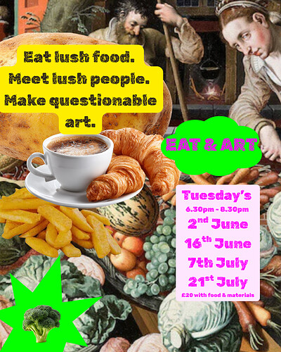 Eat & Art - NEW FORTNIGHTLY GATHERING at No.1 Harbourside