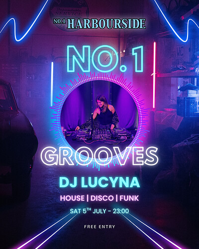 No.1 Grooves with Lucyna at No.1 Harbourside