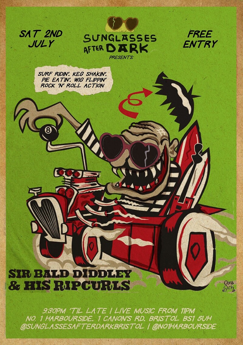 Sir Bald Diddley & Ripcurls at No.1 Harbourside