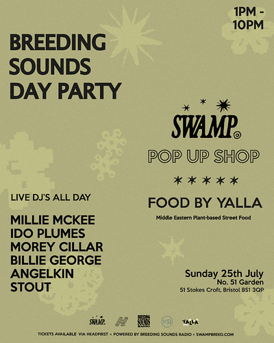 Breeding Sounds Day Party / Swamp Breed Pop Up at No. 51s