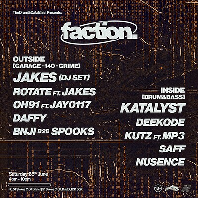 Faction: Summer Day Party at No. 51s