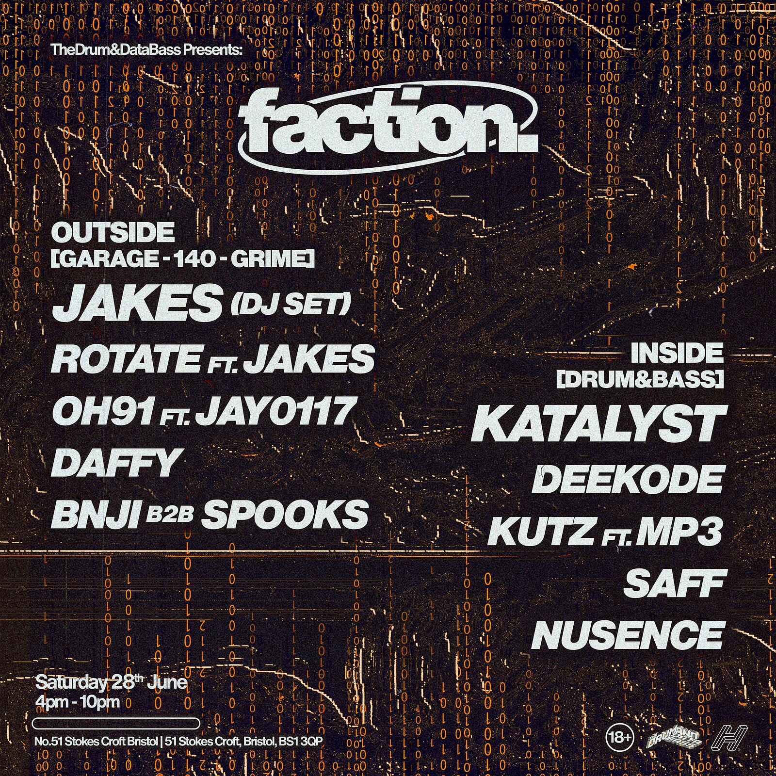 Faction: Summer Day Party at No. 51s
