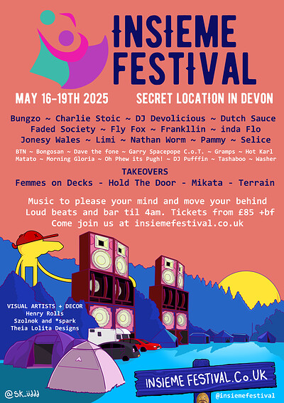 Insieme Festival 2025 at North Devon (secret location)
