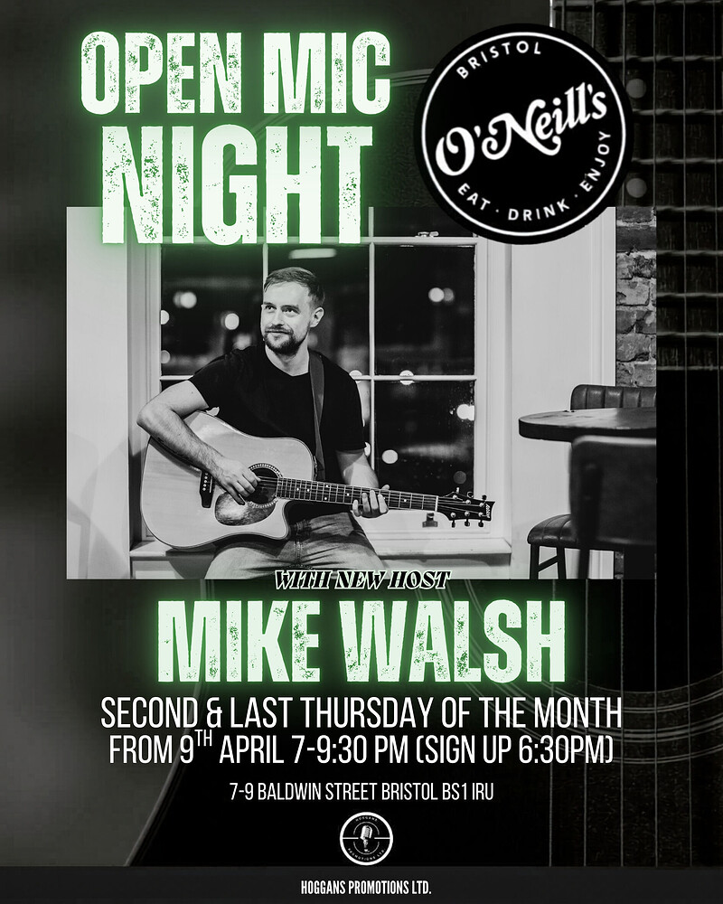 O'Neills Open Mic at O'Neills