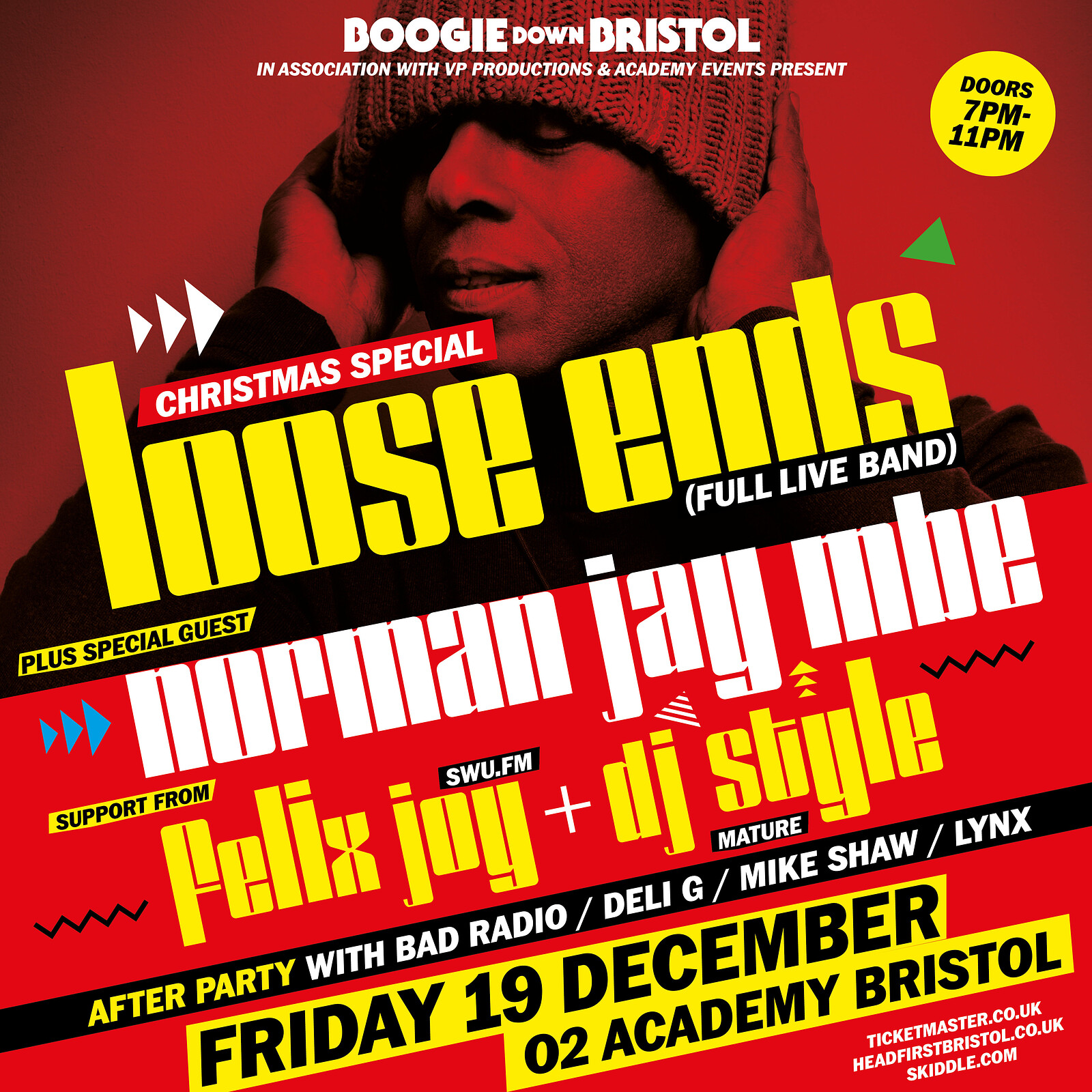 Boogie Down Bristol Ft. Loose Ends & Norman Jay MBE at O2 Academy