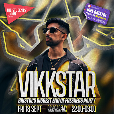 UWE Bristol Official Freshers | Vikkstar at O2 Academy