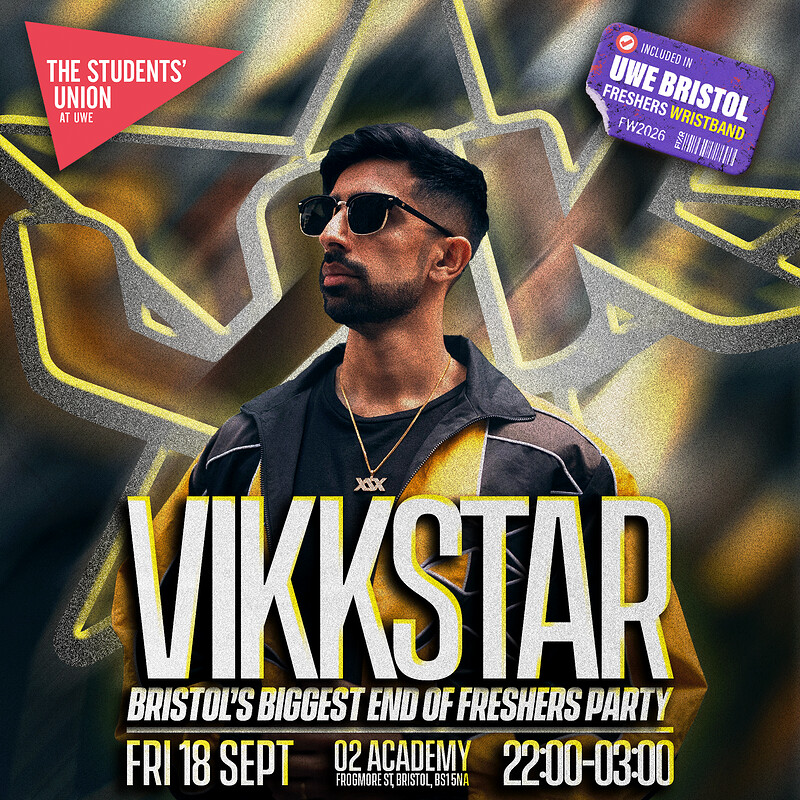 UWE Bristol Official Freshers | Vikkstar at O2 Academy