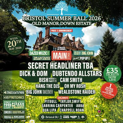 Bristol Summer Ball 2026 at Old Down Estate