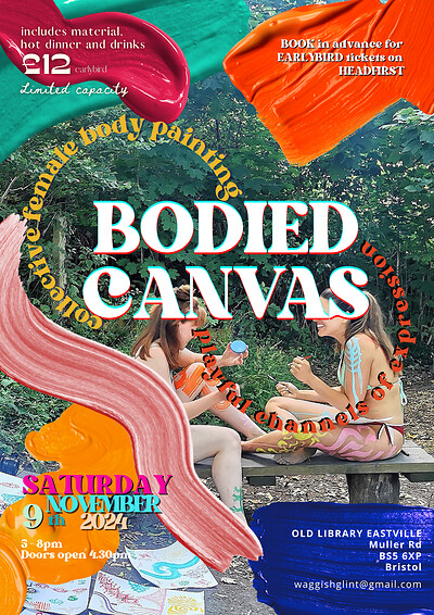 BODIED CANVAS at Old Library Eastville