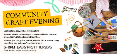 Community Craft Evening at On The Hill