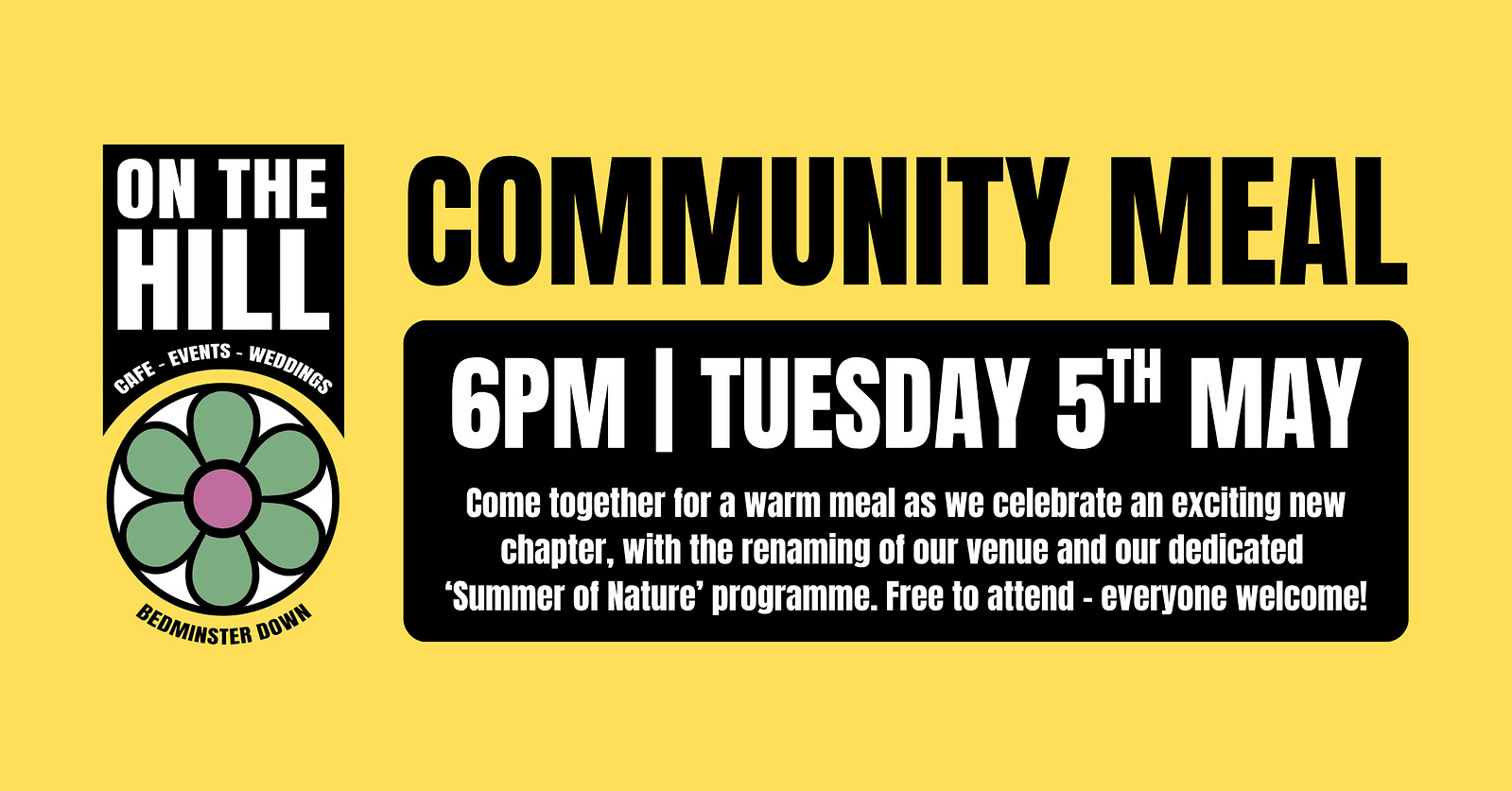 Community Meal On The Hill at On The Hill