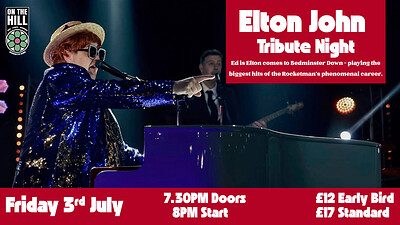 Elton John Tribute Night at On The Hill
