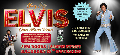 Elvis One More Time Tribute Night at On The Hill