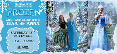 Frozen Princess Party with Elsa & Anna at On The Hill