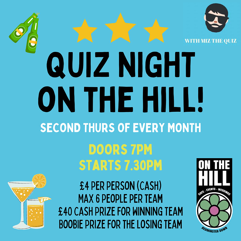 Quiz Night On The Hill at On The Hill